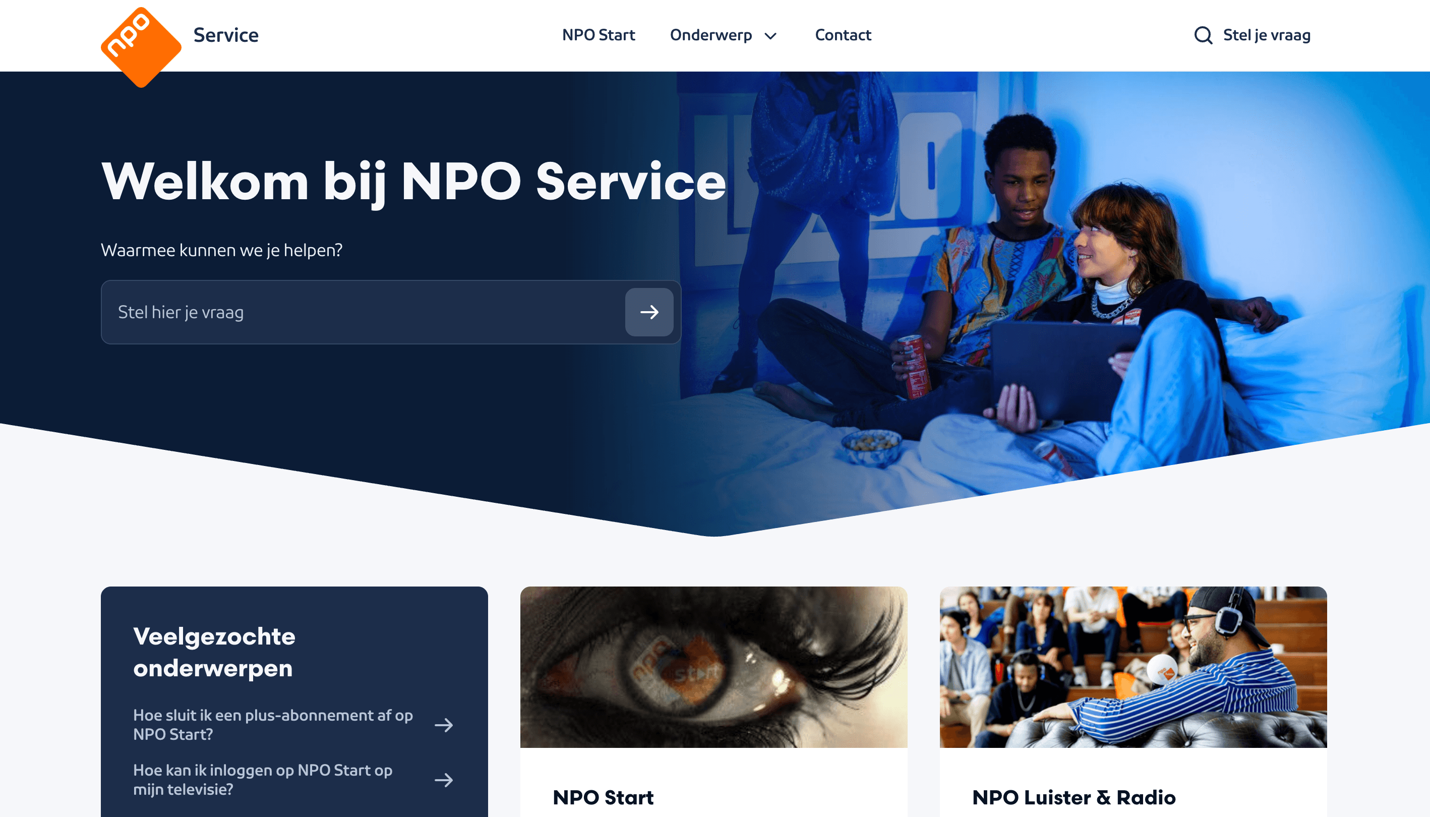 Organisaties met support en veelgestelde vragen